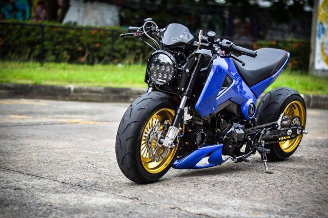 Honda MSX125 độ nổi bật và cá tính cùng hàng loạt đồ chơi Phụ kiện xe Vũ Trụ Phụ kiện trang trí xe máy VŨ TRỤ LA