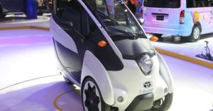 Toyota i-Road – Xe điện 3 bánh mới nhất tại Vietnam Motor Show 2018