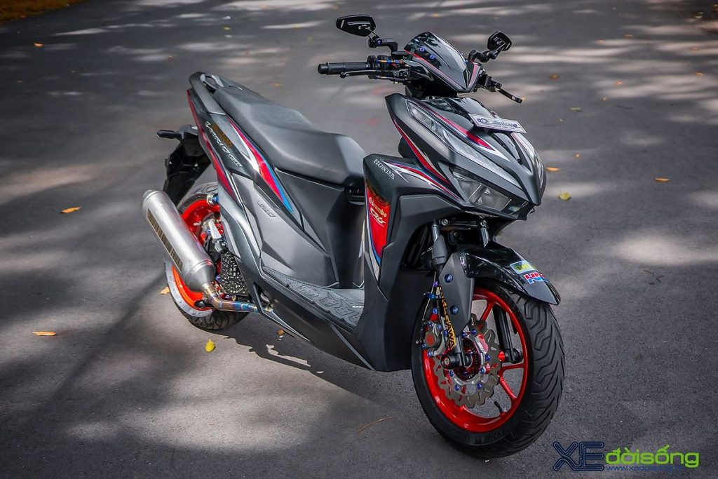 Chi tiết Honda Vario 2018 độ nhiều đồ chơi từ Siêu Tốc Độ
