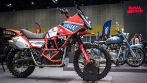 Royal Enfield Himalayan biến hình thành xe đua Dakar Rally