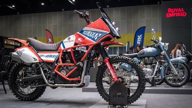 Royal Enfield Himalayan biến hình thành xe đua Dakar Rally