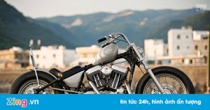 Ngắm Harley Sportster phong cách nữ tính đầu tiên