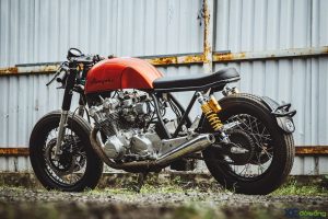 Ngắm Honda CB750 lên cafe racer cực chất