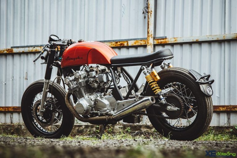 Ngắm Honda CB750 lên cafe racer cực chất