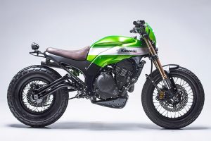 Tuyệt phẩm Kawasaki Ninja 650 độ Scrambler từ Smoked Garage