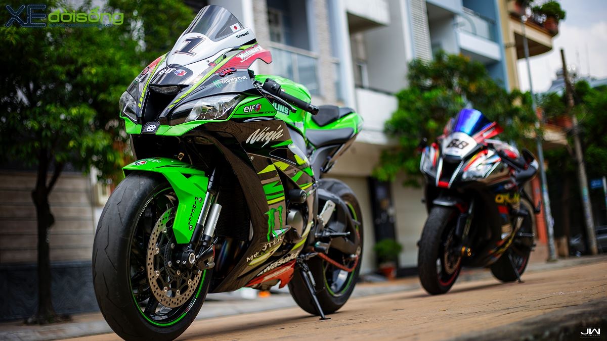 Kawasaki Zx10R 2018 Độ Phong Cách Wsbk Tại Sài Gòn