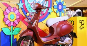 Ngắm Vespa Primavera bản kỷ niệm 50 năm cực ấn tượng