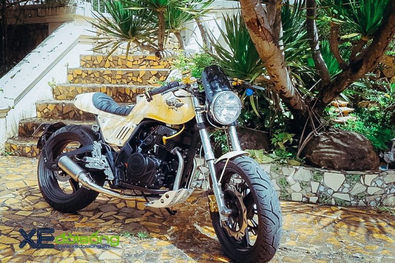 Ngắm Rebel USA CB125R độ cafe racer đá cẩm thạch cực chất