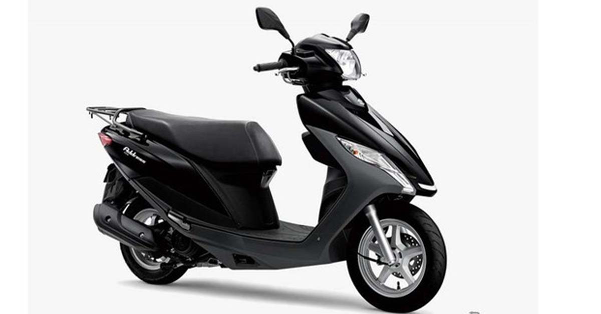 Suzuki Address 125 ra mắt màu mới cực kỳ thanh lịch