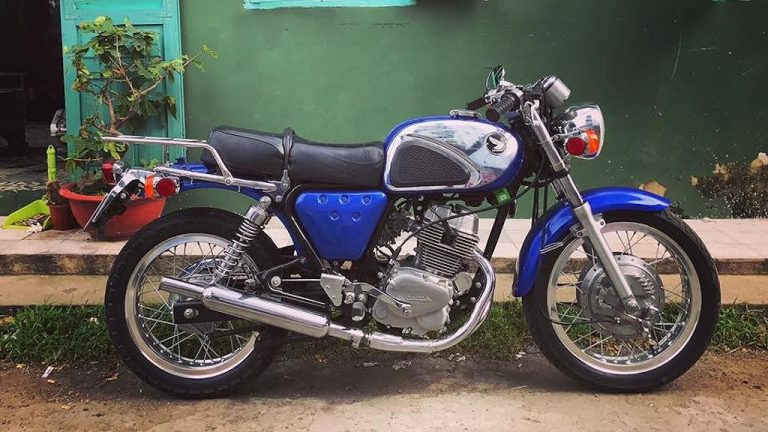 Ngắm Honda LA250 độ dáng classic cực đẹp