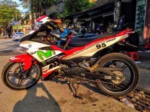 Exciter 150 độ kiểng đẹp siêu chất và đậm chất chơi của biker xứ Huế