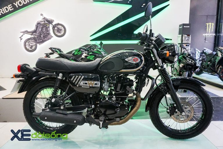 Mô tô hoài cổ Kawasaki W175 2019 Motorrock Limited Edition