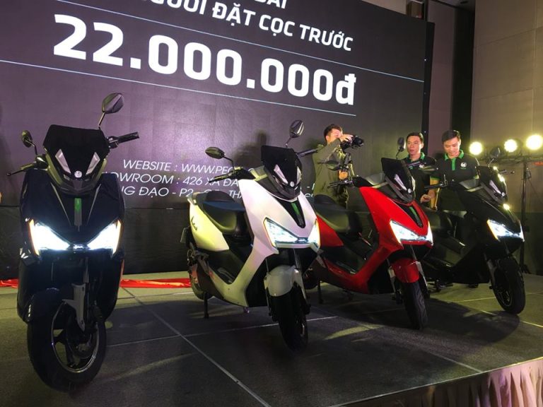 Pega trình làng mẫu xe điện kết nối Bluetooth