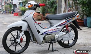Kinh ngạc với Honda Wave độ động cơ 190cc ở Việt Nam