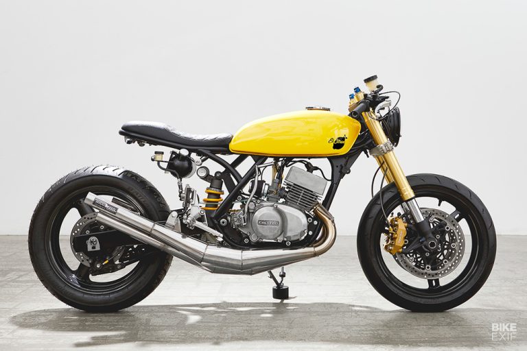 Khi xe 2 thì Kawasaki S3 lột xác thành Cafe Racer