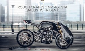 Siêu môtô độ MV Agusta Ballistic Trident độc nhất Thế giới
