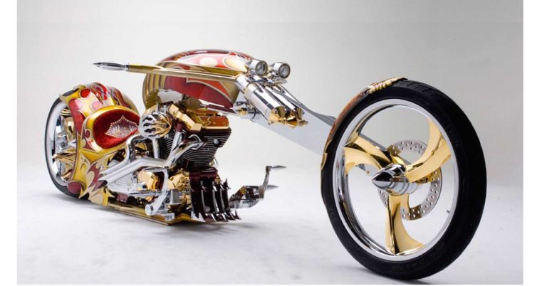 Chopper Nehmesis mạ vàng độc nhất hành tinh