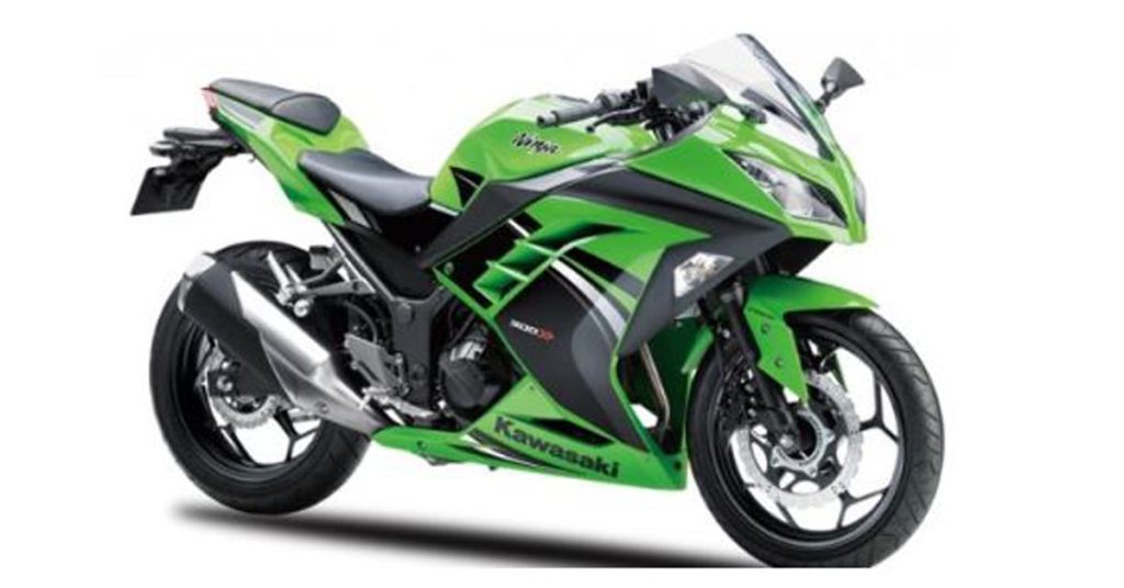 Kawasaki Ninja 300 thêm màu mới, giá không đổi