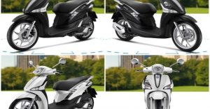 Piaggio Liberty One vs Honda SH mode
