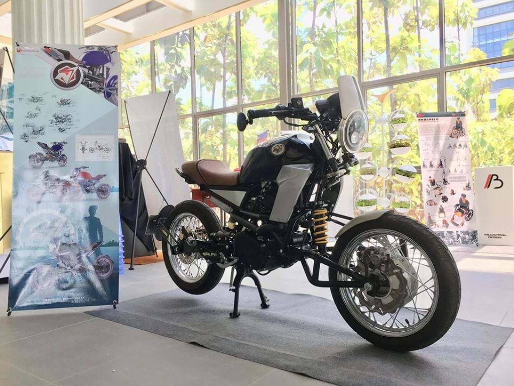 Sinh viên Việt Nam thiết kế mô tô dùng hệ thống lái Hub Center Steering, xuất sắc giành thủ khoa ảnh 2