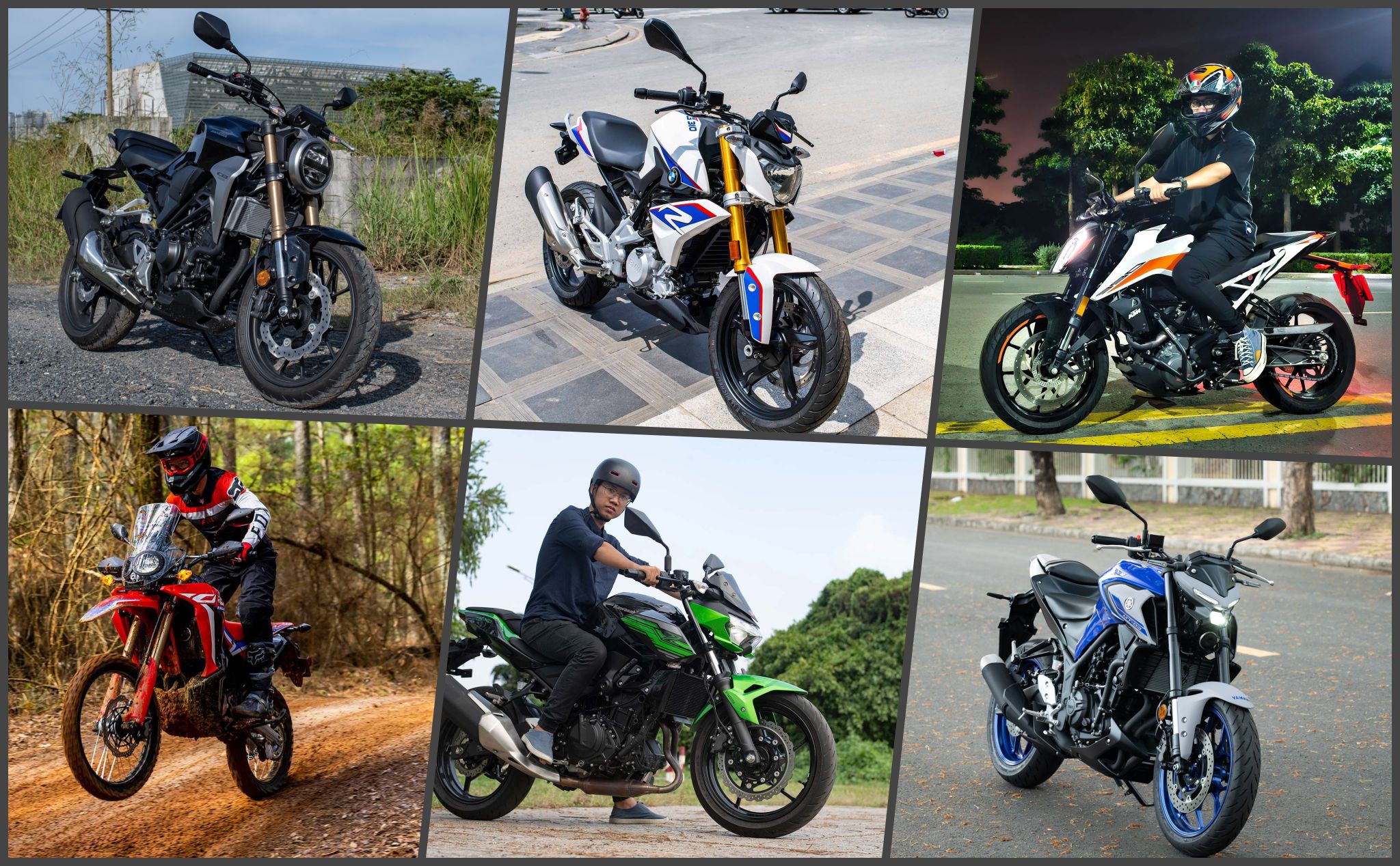 Cẩm nang chọn mô tô phân khối lớn cho người mới chơi