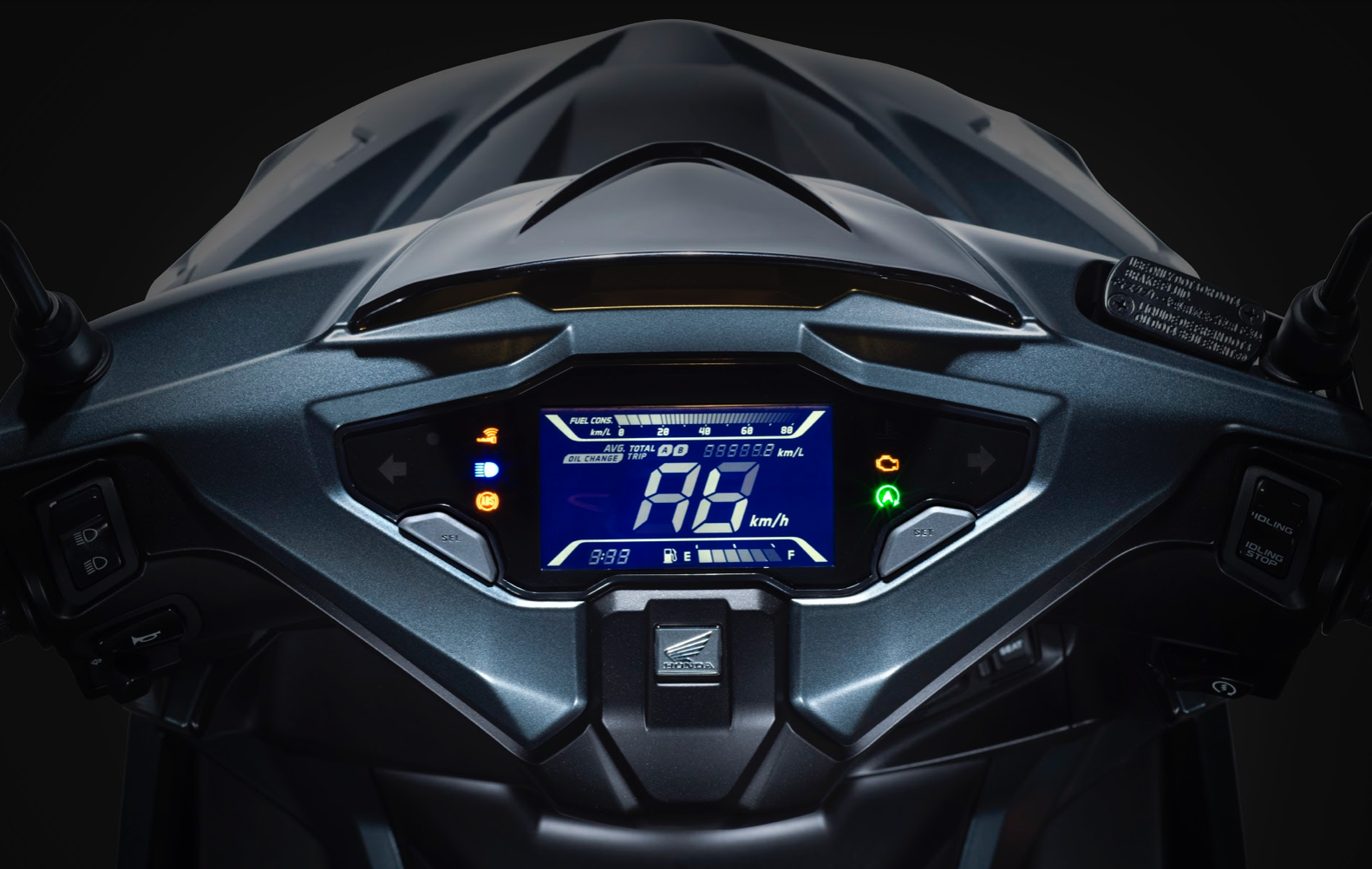 đồng hồ xe tay ga hiện đại đồng hồ xe tay ga hiện đại