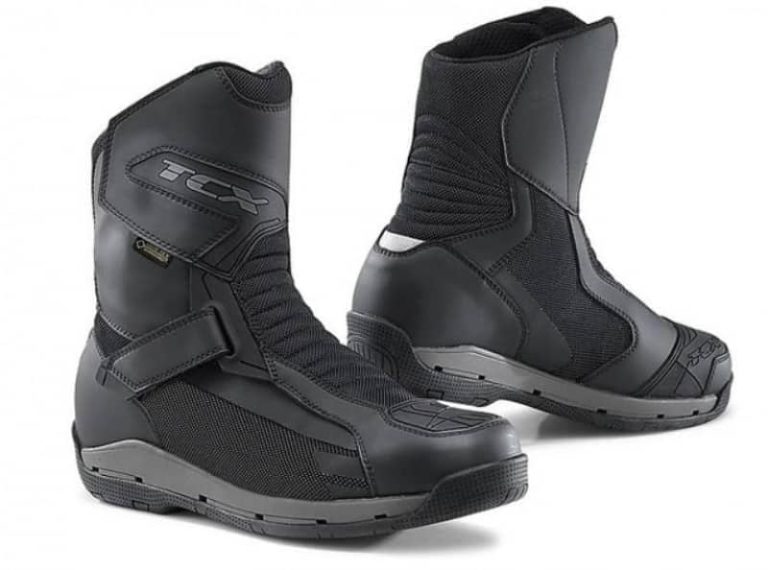 giày moto cổ cao và cổ thấp