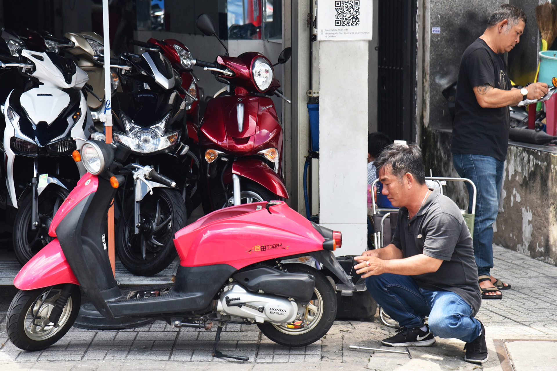 kiểm tra xe máy cũ trước khi mua