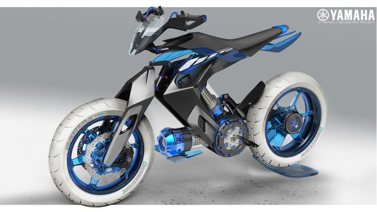 Yamaha hydrogen motorcycle prototype