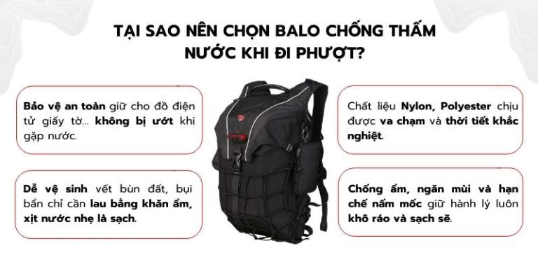 Bí kíp bảo vệ đồ cá nhân khi đi phượt cho biker