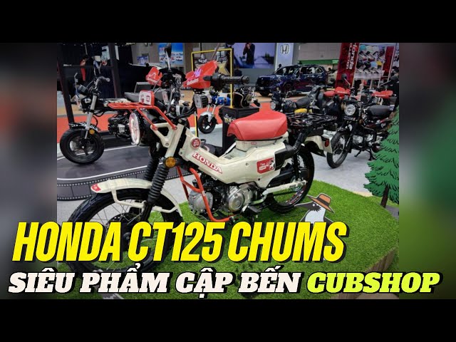 cận cảnh động cơ Honda CT125