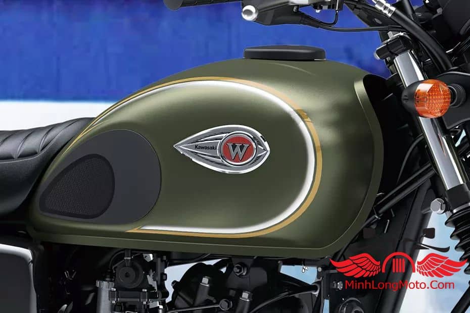 chi tiết bình xăng Kawasaki W175