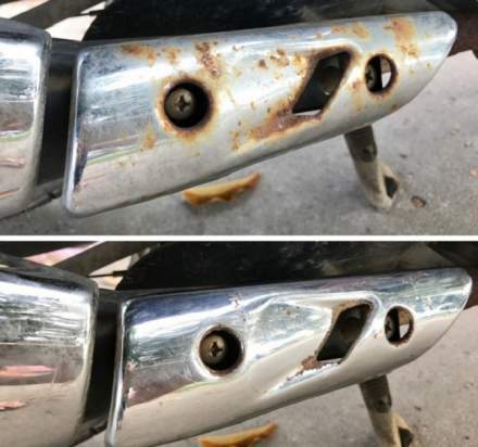 Cách vệ sinh gỉ sét trên xe máy hiệu quả tại nhà