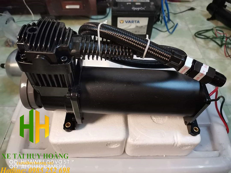 còi hơi gắn trên xe máy