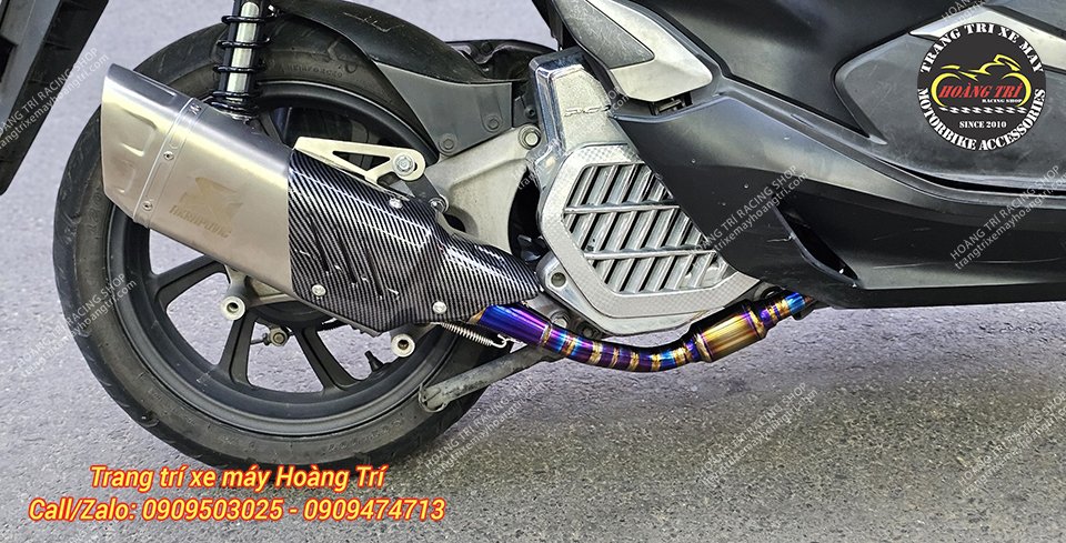 pô độ xe máy Akrapovic