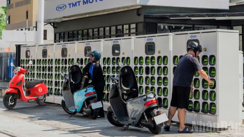 trạm đổi pin xe điện Việt Nam trạm đổi pin xe điện Việt Nam