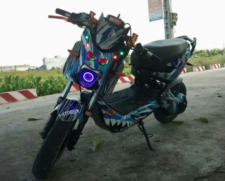 xe điện độ đẹp Việt Nam