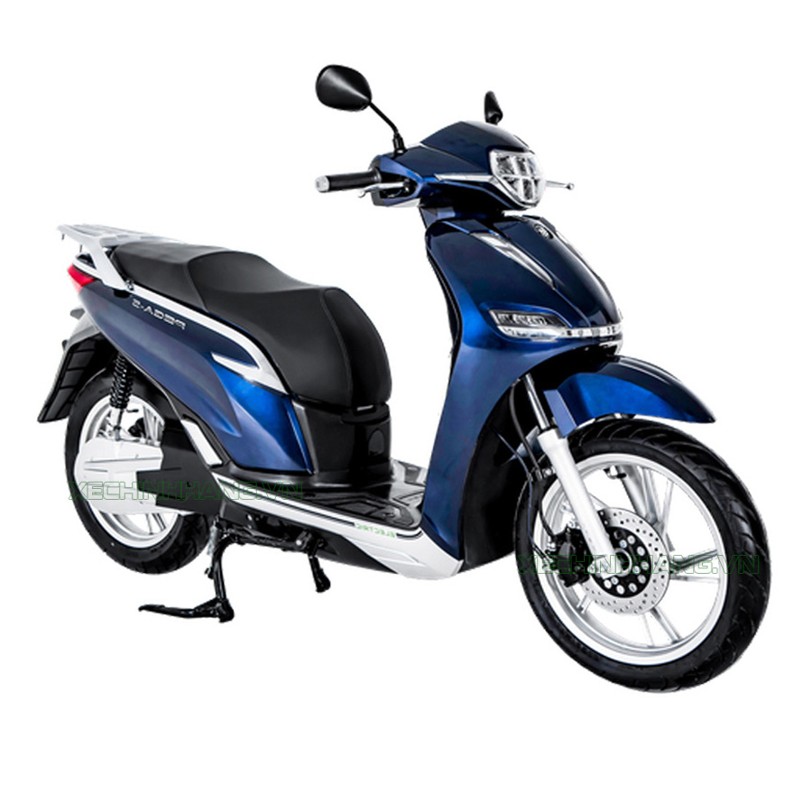 xe máy điện Pega S màu xanh