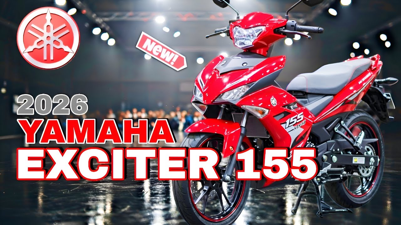Exciter 155 VVA 2026 ra mắt: Vua côn tay trở lại?