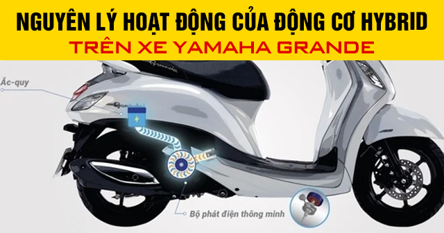 Cấu tạo động cơ Hybrid xe tay ga Cấu tạo động cơ Hybrid xe tay ga