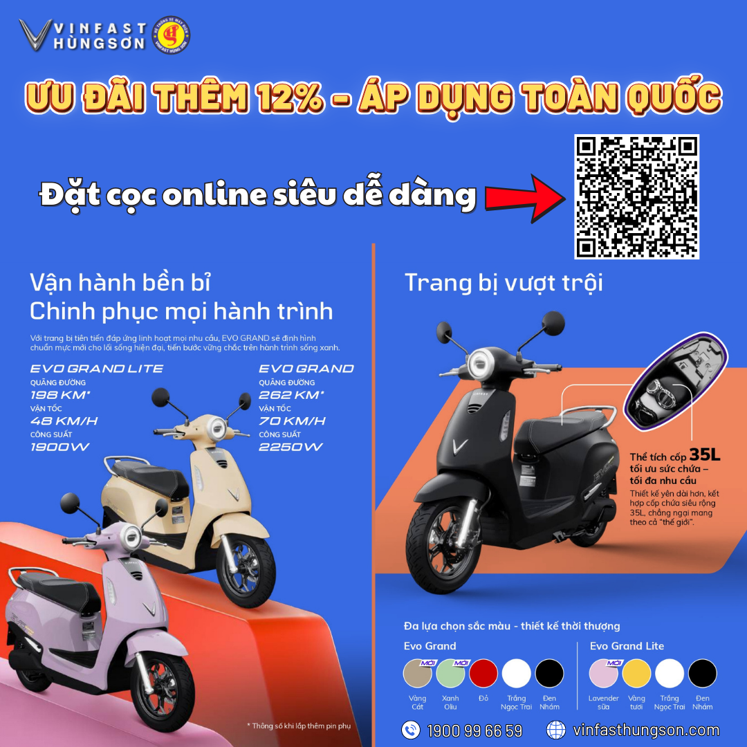 Giá xe máy ưu đãi