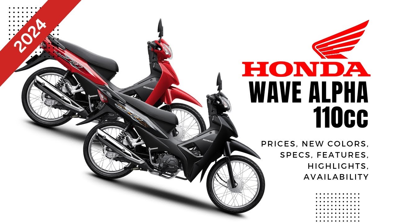 Honda Wave Alpha 2024
