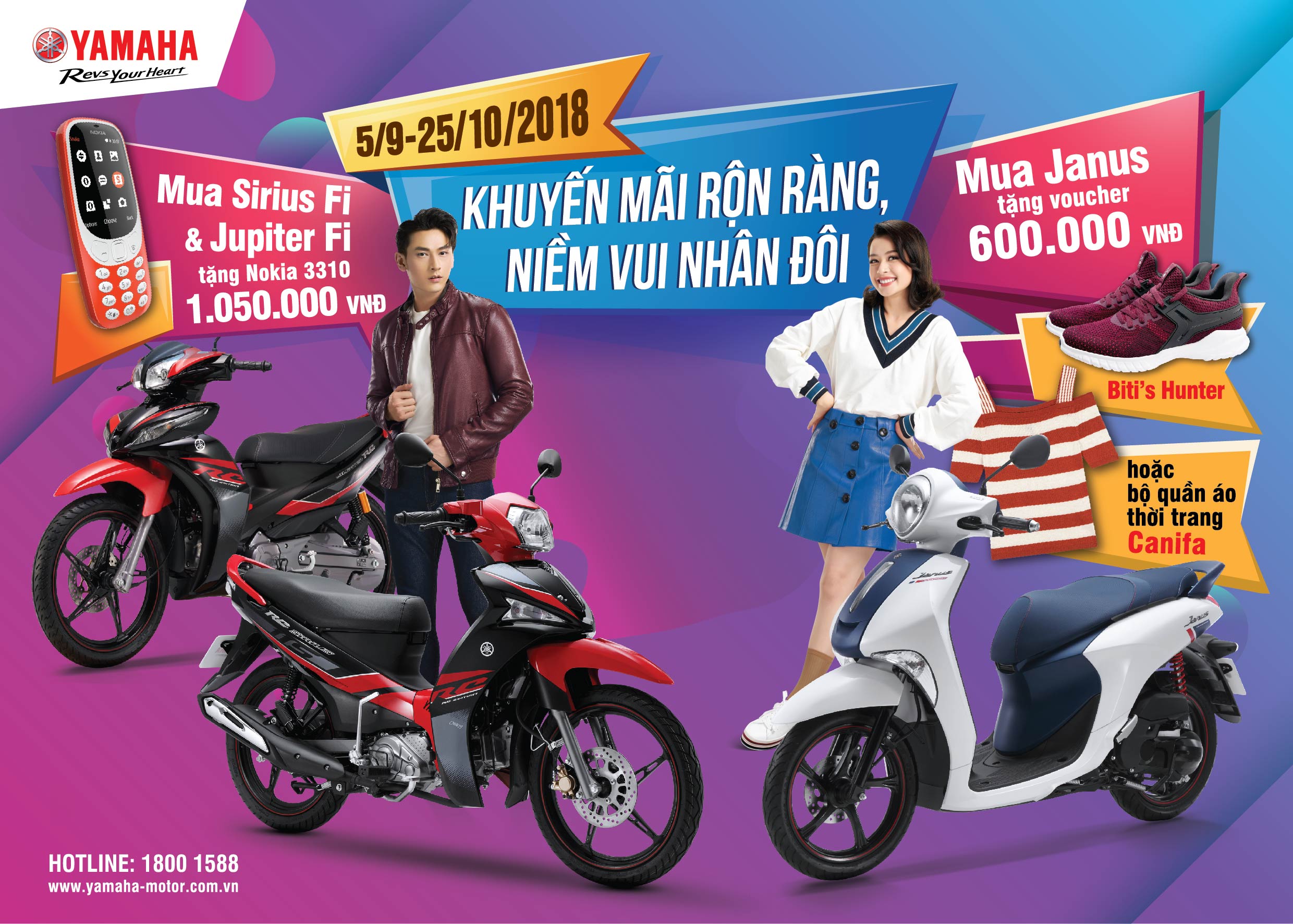 khách hàng nhận xe Jupiter