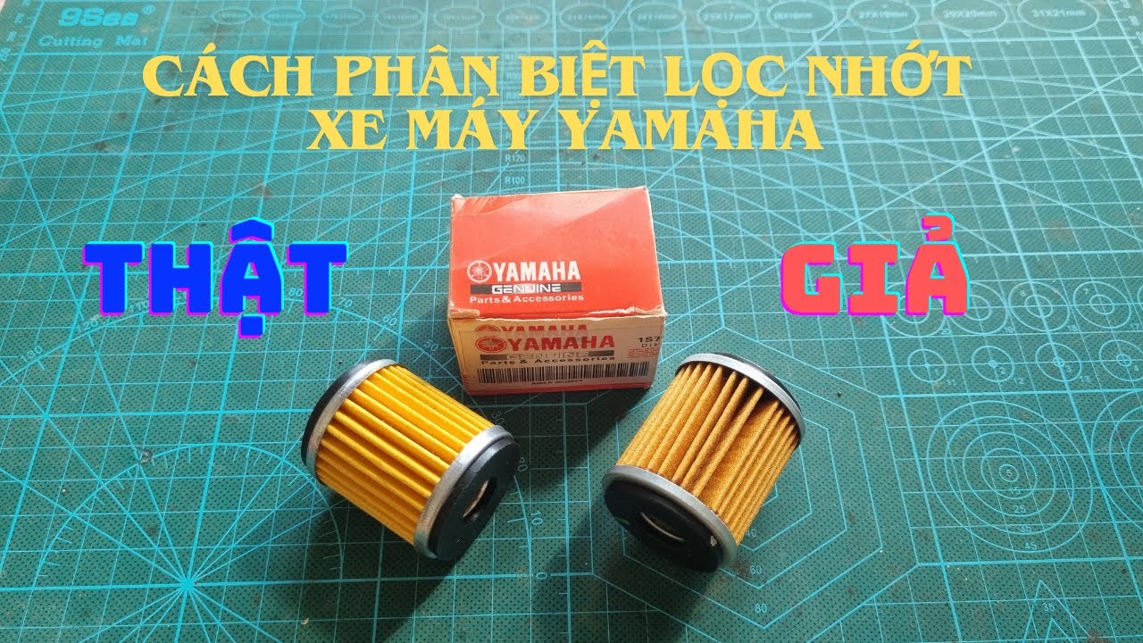 lọc nhớt xe máy giả