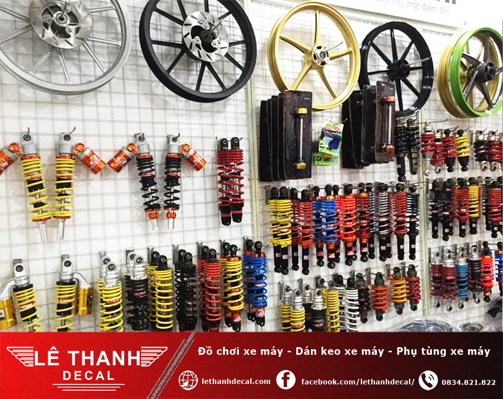 Phụ tùng độ xe máy