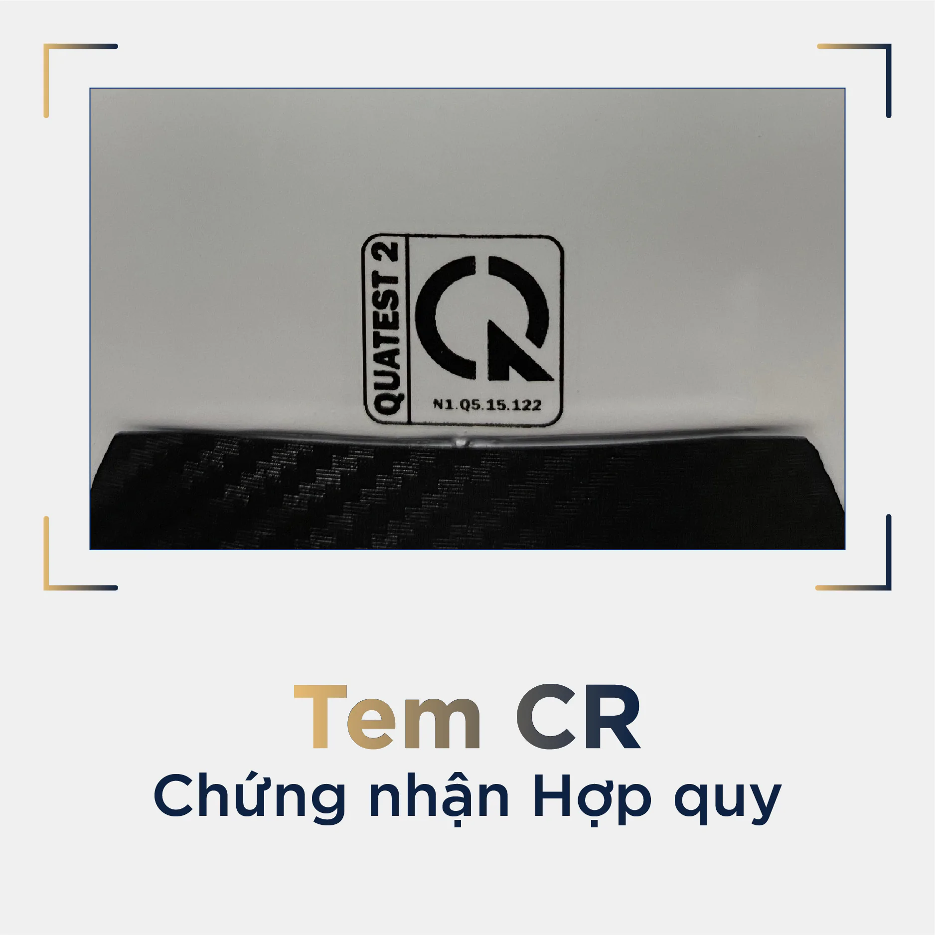 Tem kiểm định mũ bảo hiểm