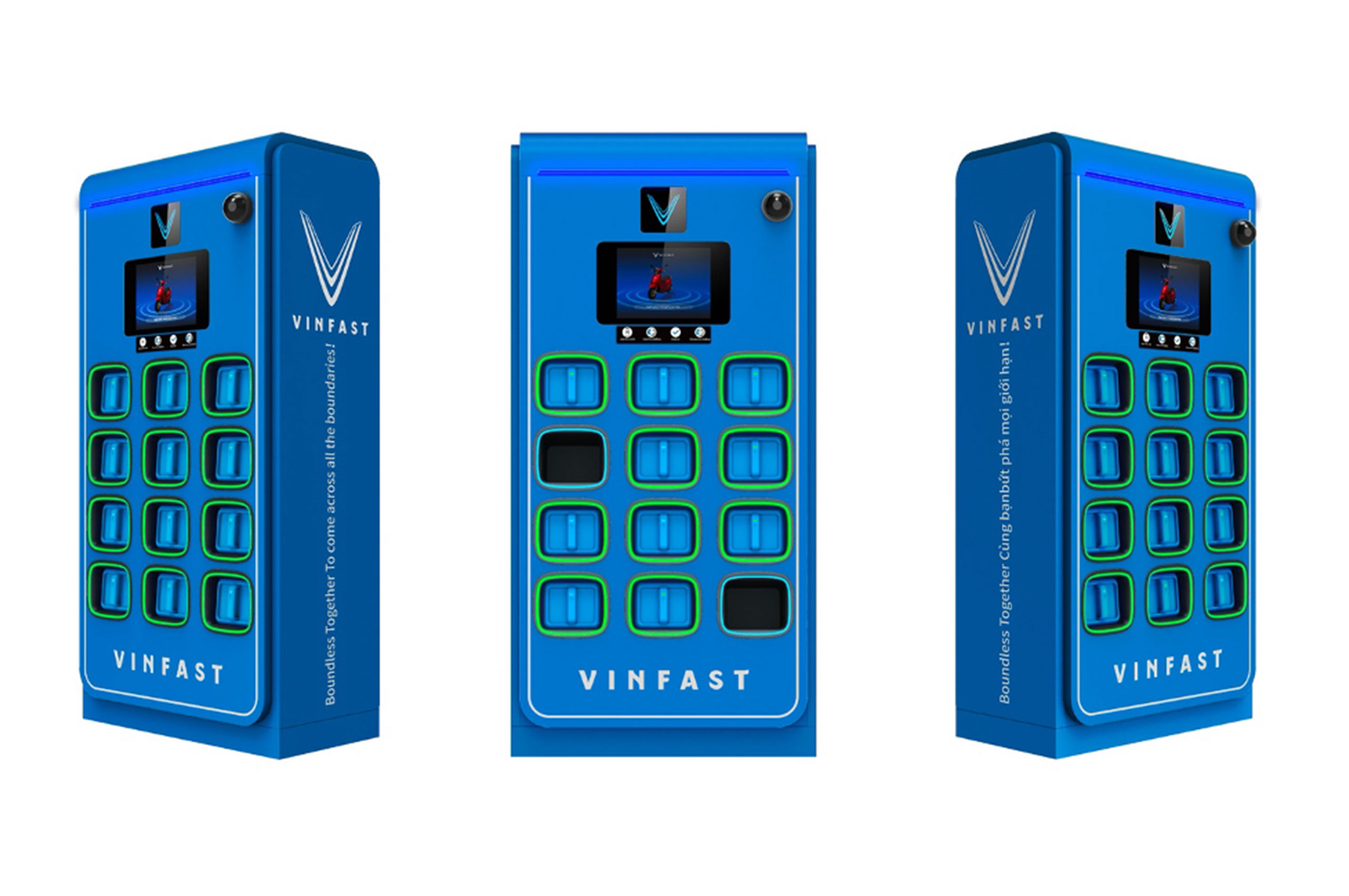 trạm đổi pin VinFast hiện đại