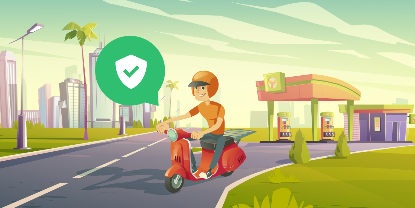 Lái xe mô tô an toàn