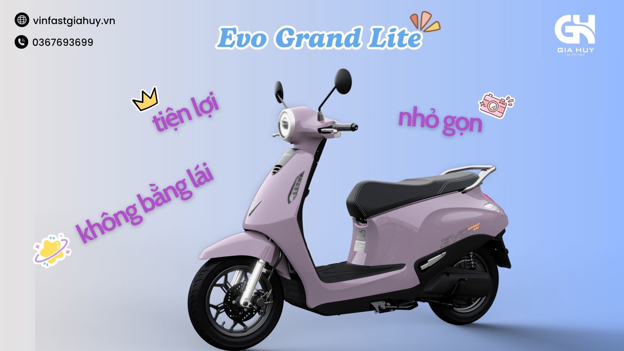 Người lái xe Evo Grand